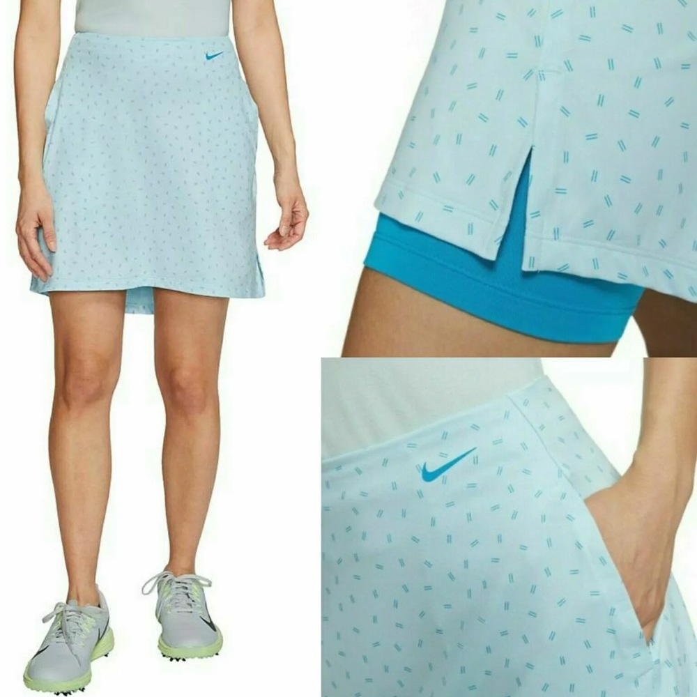 NWT Nike Dry Victory UV Summer Print Golf Skort (D)